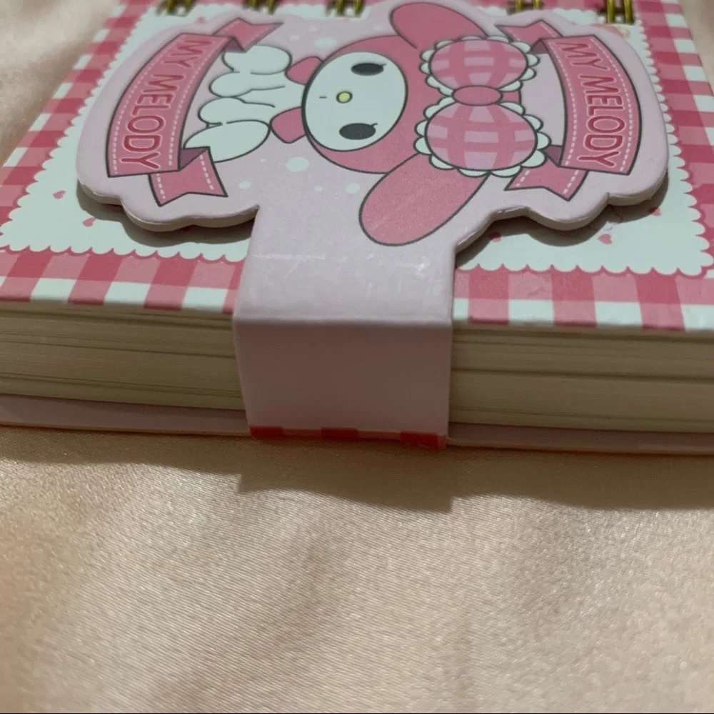 My Melody Mini Notebook with Magnet Closure